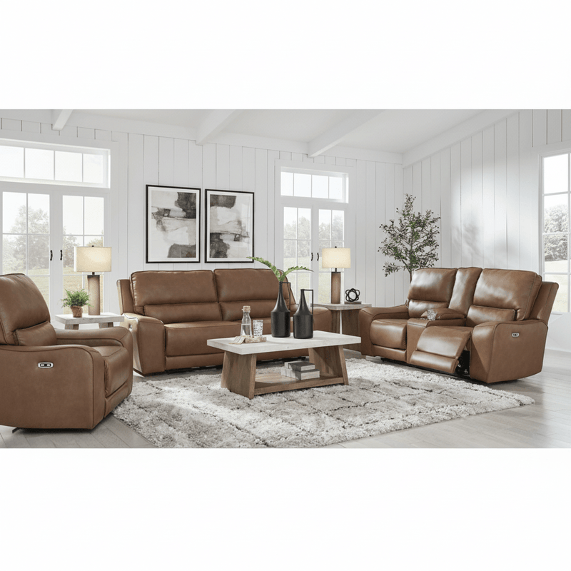 Silverbrooke 4 - Piece Power Reclining Sectional with Chaise - Berre Furniture