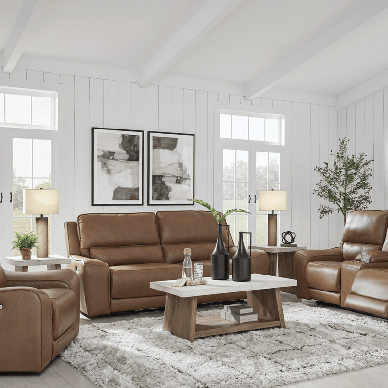 Silverbrooke 5 - Piece Power Reclining Sectional with Chaise - Berre Furniture