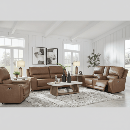 Silverbrooke 5 - Piece Reclining Sectional with Storage Consoles - Berre Furniture