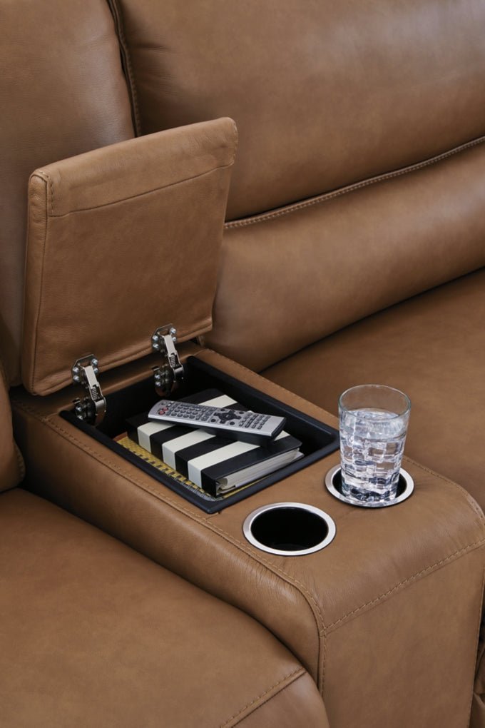 Silverbrooke 6 - Piece Power Reclining Sectional with Chaise - Berre Furniture