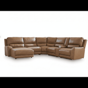 Silverbrooke 6 - Piece Power Reclining Sectional with Chaise - Berre Furniture