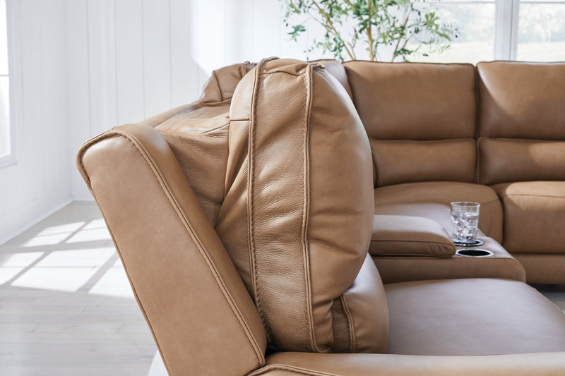 Silverbrooke 6 - Piece Power Reclining Sectional with Chaise - Berre Furniture