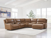Silverbrooke 6 - Piece Power Reclining Sectional with Chaise - Berre Furniture