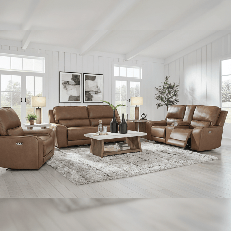 Silverbrooke 6 - Piece Reclining Sectional with Chaise - Berre Furniture