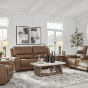 Silverbrooke 7 - Piece Reclining Sectional with Chaise and Storage Consoles - Berre Furniture