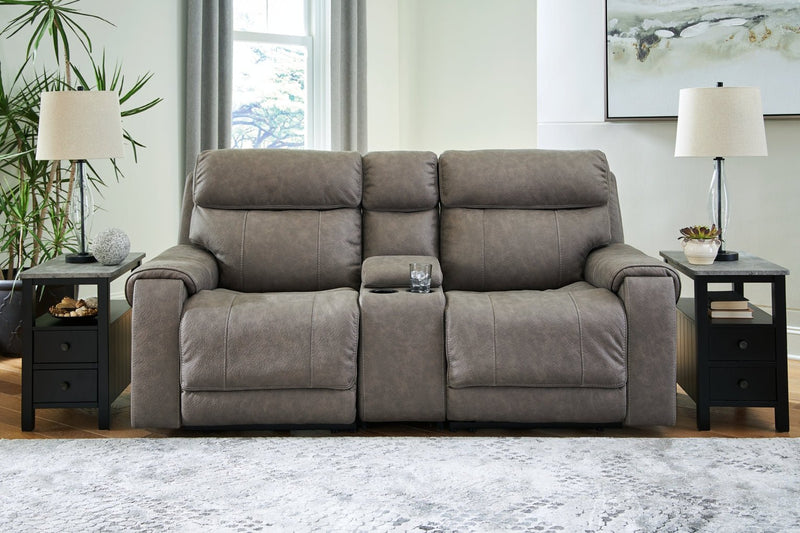 Starbot 3 - Piece Power Reclining Loveseat with Console - Berre Furniture