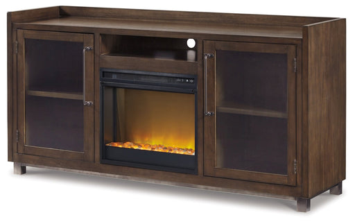 Starmore 70" TV Stand with Electric Fireplace - Berre Furniture