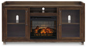Starmore 70" TV Stand with Electric Fireplace - Berre Furniture