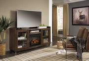 Starmore 70" TV Stand with Electric Fireplace - Berre Furniture