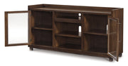 Starmore 70" TV Stand with Electric Fireplace - Berre Furniture