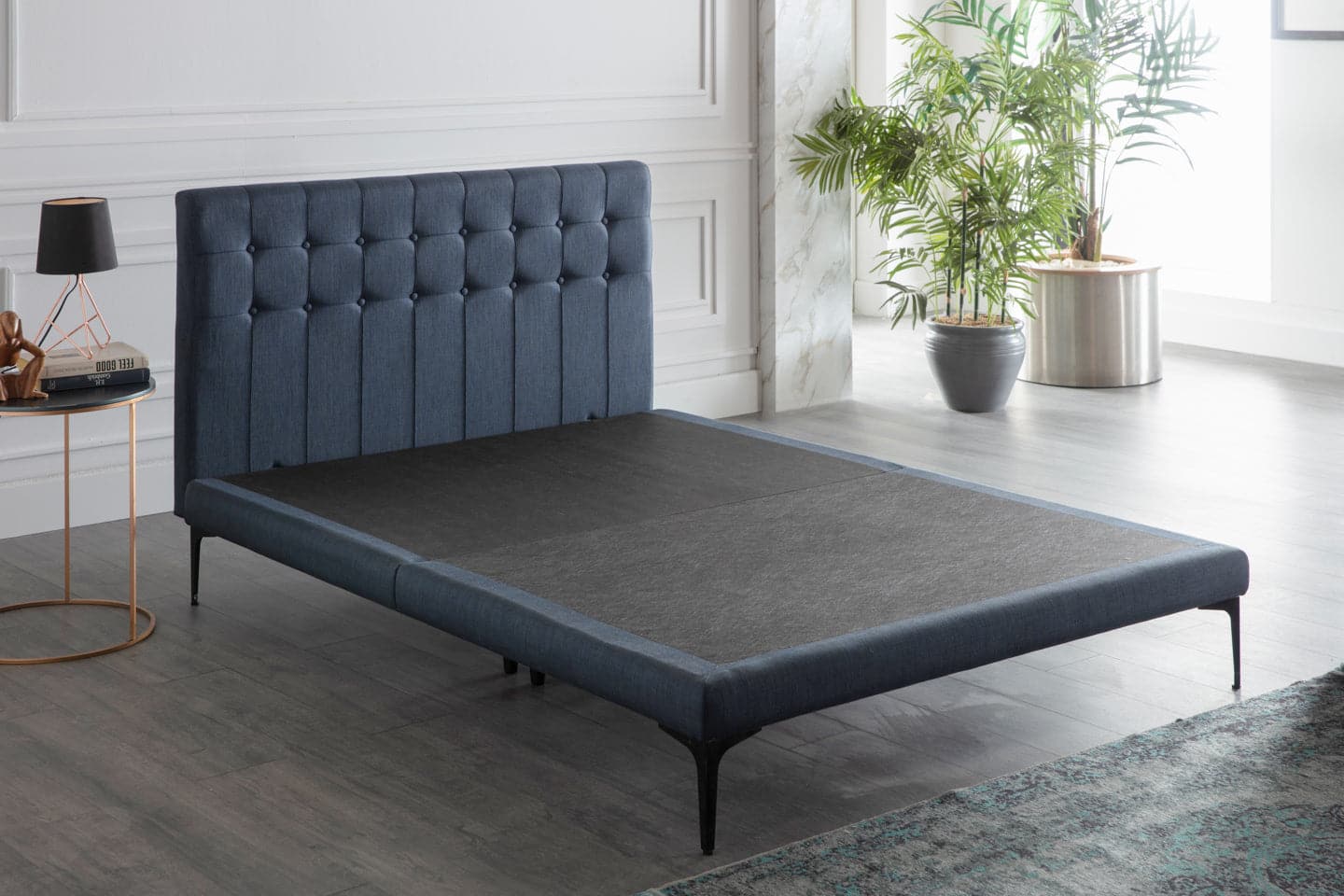 Stratton Bed In A Box by Bellona Twin BELL BASIC NAVY