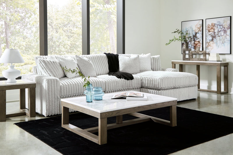 Stupendous 2 - Piece Sectional with Chaise - Berre Furniture