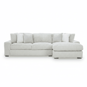 Stupendous 2 - Piece Sectional with Chaise - Berre Furniture