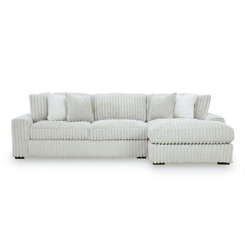 Stupendous 2 - Piece Sectional with Chaise - Berre Furniture