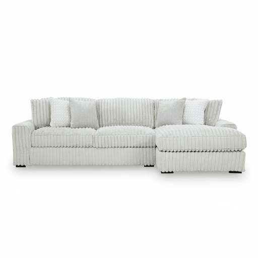 Stupendous 2 - Piece Sectional with Chaise - Berre Furniture