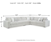 Stupendous 4 - Piece Sectional - Berre Furniture