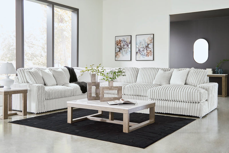 Stupendous 5 - Piece Sectional with Chaise - Berre Furniture