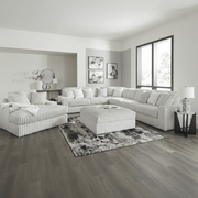 Stupendous 5 - Piece Sectional with Chaise - Berre Furniture