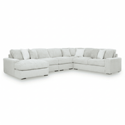 Stupendous 5 - Piece Sectional with Chaise - Berre Furniture