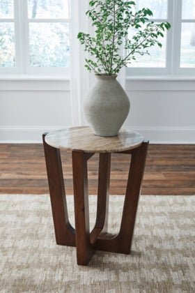 Tanidore Round Table - Berre Furniture