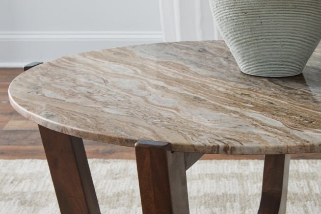 Tanidore Round Table - Berre Furniture