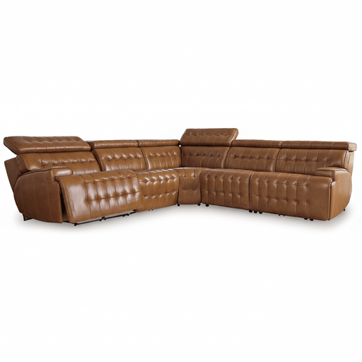 Temmpton 5 - Piece Power Reclining Sectional - Berre Furniture