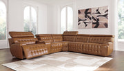 Temmpton 6 - Piece Power Reclining Sectional - Berre Furniture