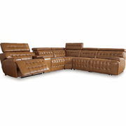 Temmpton 6 - Piece Power Reclining Sectional - Berre Furniture