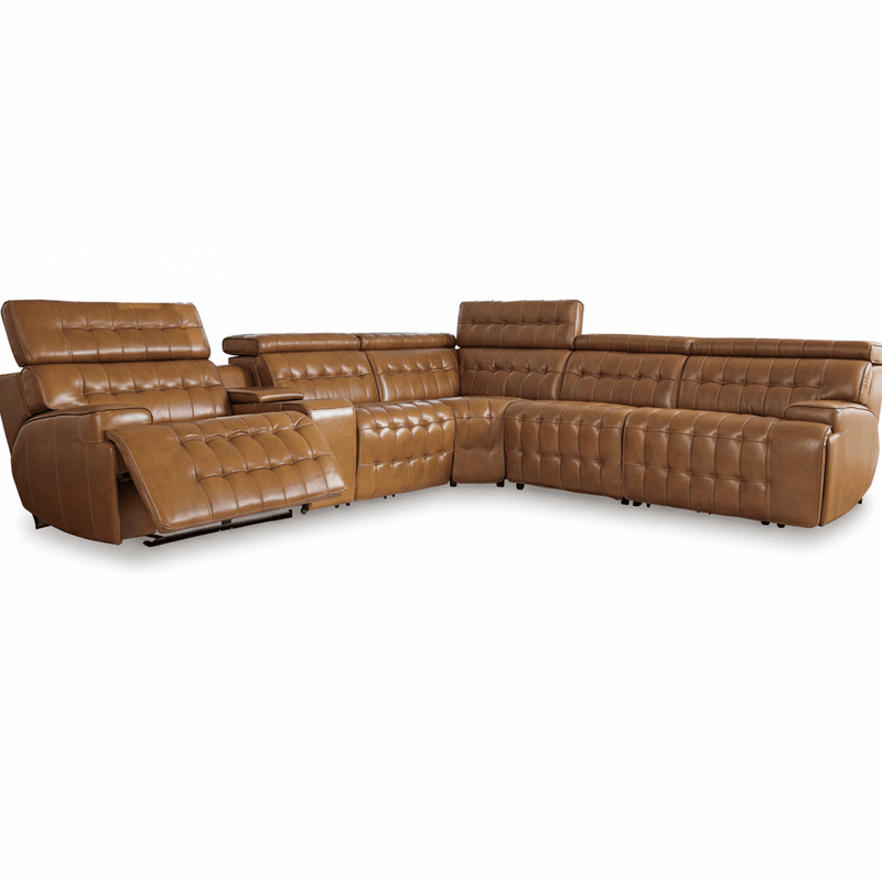 Temmpton 6 - Piece Power Reclining Sectional - Berre Furniture