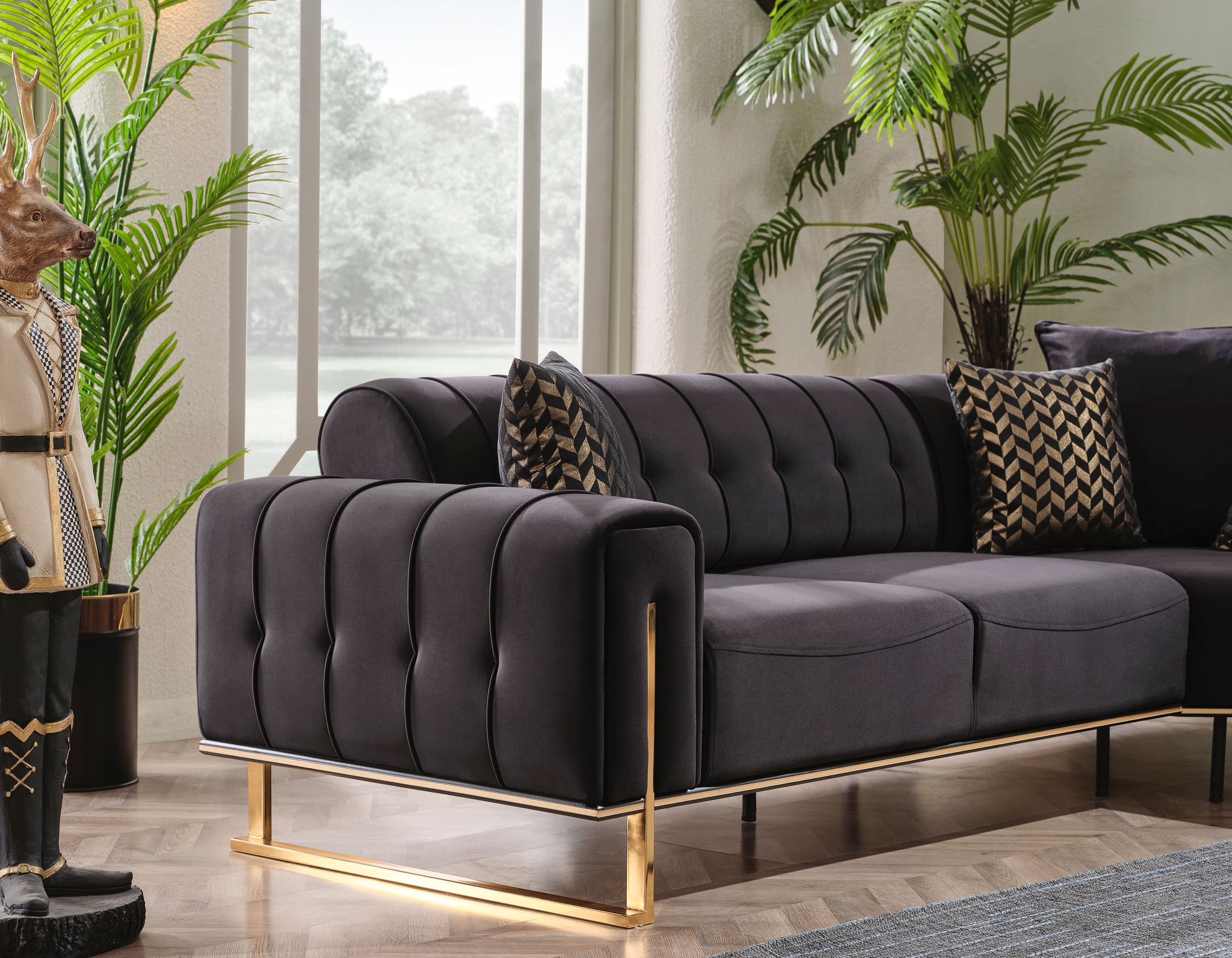 Tesla Sectional Sofa - Berre Furniture