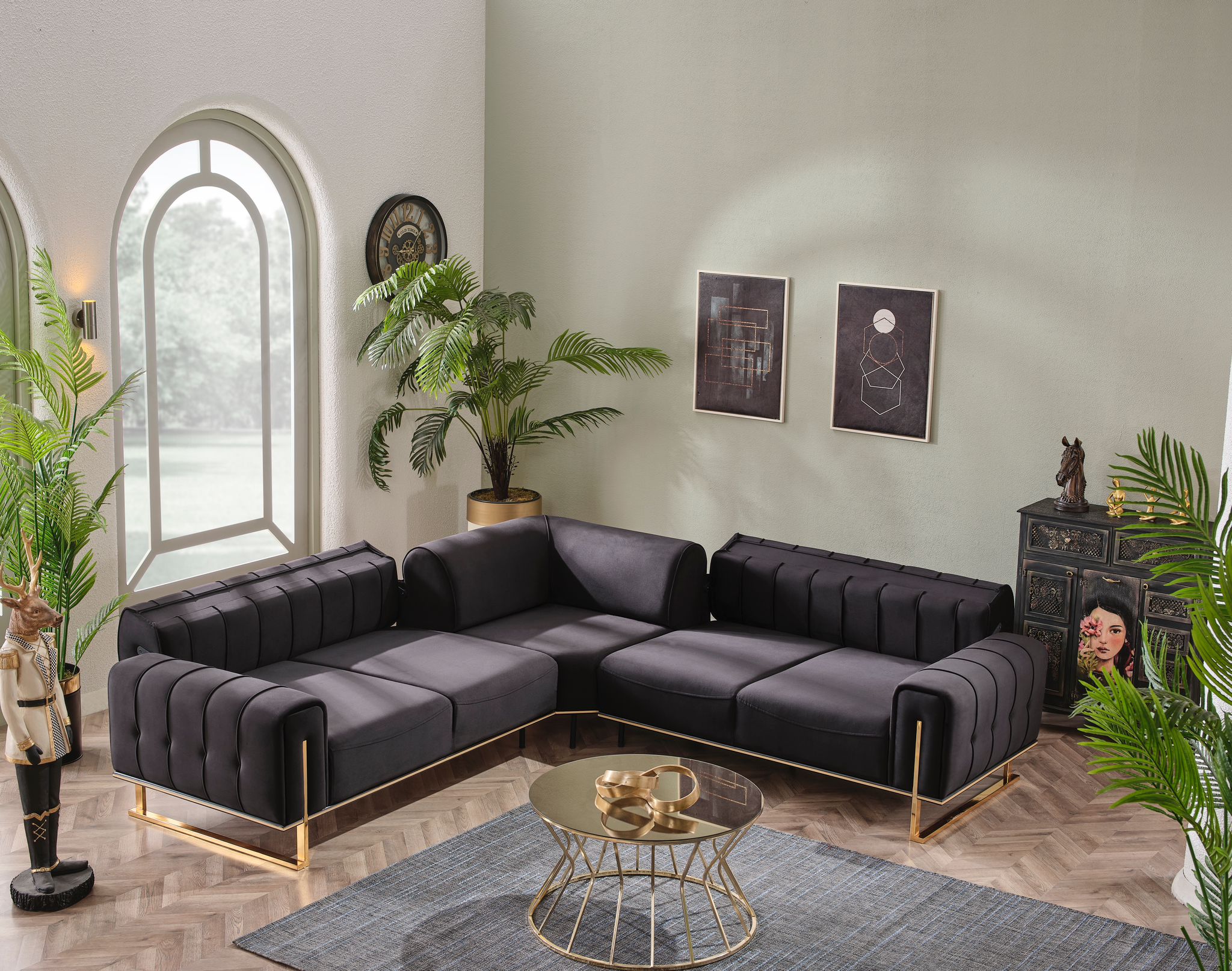 Tesla Sectional Sofa - Berre Furniture