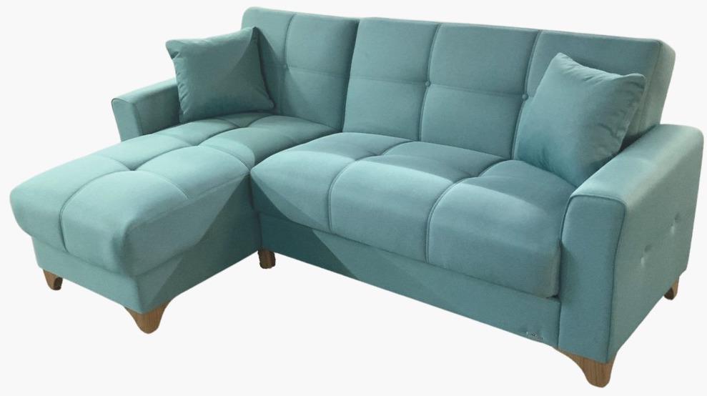 Tina Sleeper Sectional by Bellona TEAL