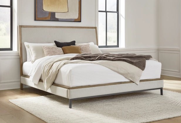 Tomtyn Queen Upholstered Bed Frame - Berre Furniture