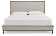 Tomtyn Queen Upholstered Bed Frame - Berre Furniture