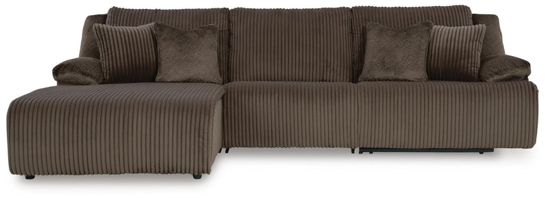 Top Tier 3-Piece Reclining Sectional Sofa Chaise Standard (v2)