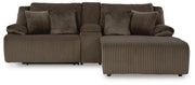 Top Tier 3-Piece Reclining Sectional Sofa with Chaise Standard