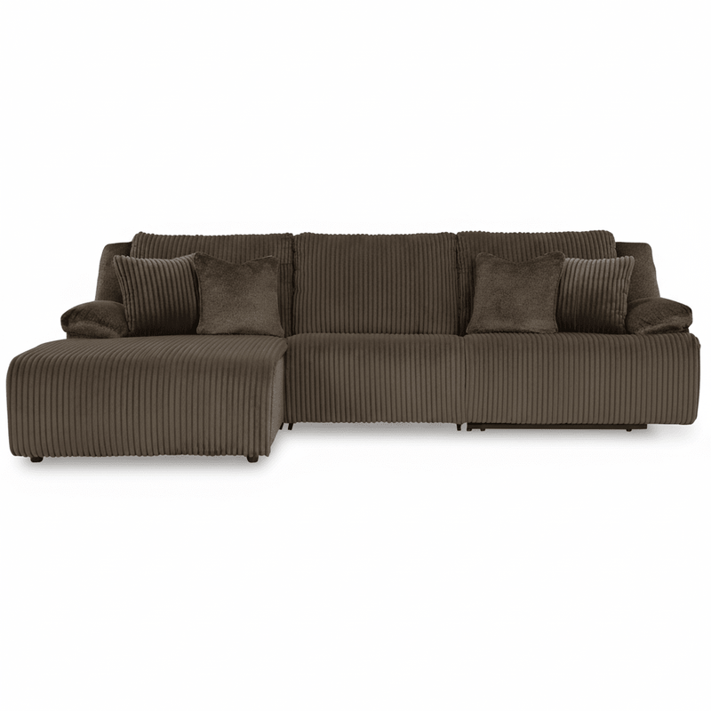 Top Tier 3 - Piece Sofa Chaise - Berre Furniture
