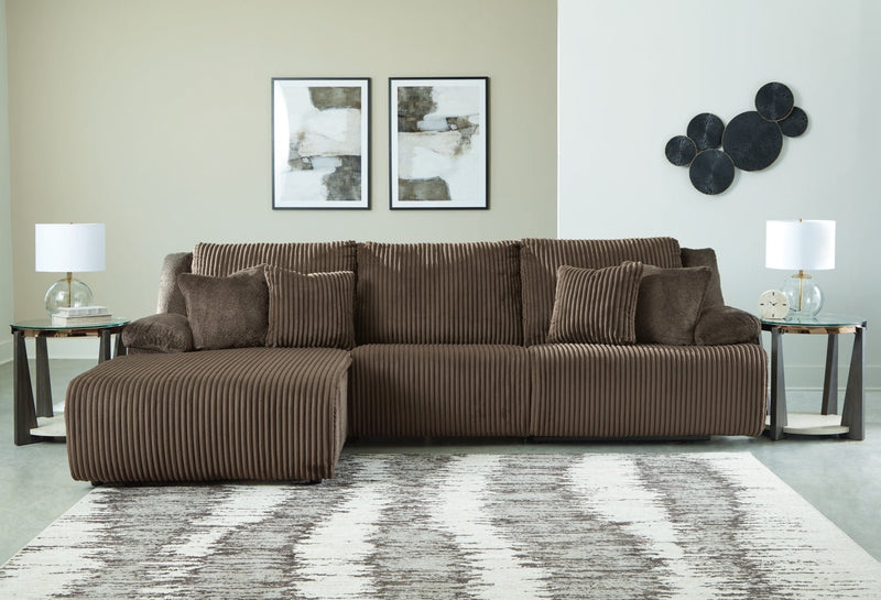Top Tier 3 - Piece Sofa Chaise - Berre Furniture