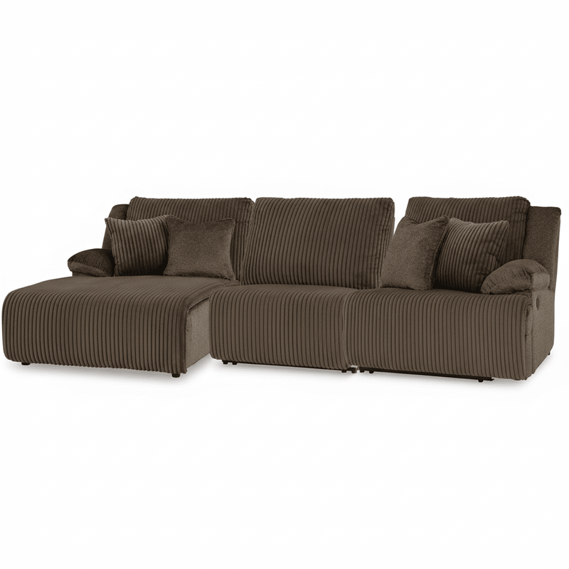 Top Tier 3 - Piece Sofa Chaise Sectional - Berre Furniture