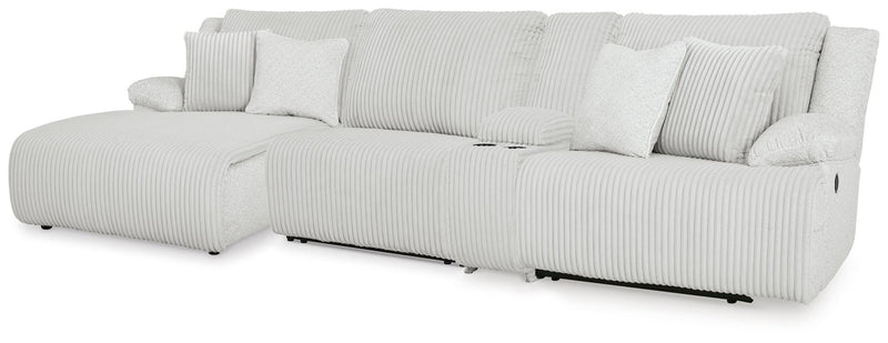 Top Tier 4-Piece Reclining Sectional with Chaise Default Title