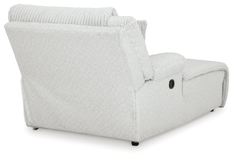 Top Tier 4 - Piece Reclining Sectional with Chaise - Berre Furniture