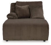 Top Tier 4 - Piece Reclining Sectional with Chaise - Berre Furniture