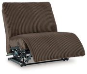 Top Tier 4 - Piece Reclining Sectional with Chaise - Berre Furniture