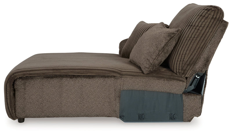 Top Tier 4 - Piece Reclining Sectional with Chaise - Berre Furniture