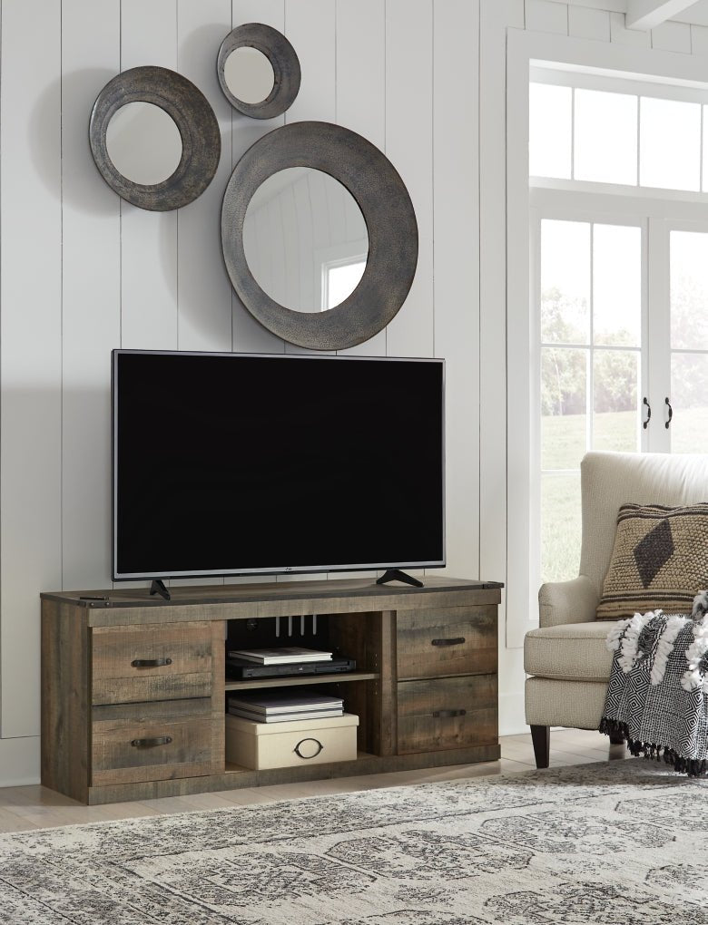 Trinell LG TV Stand w/Fireplace Option - Berre Furniture
