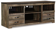 Trinell LG TV Stand w/Fireplace Option - Berre Furniture