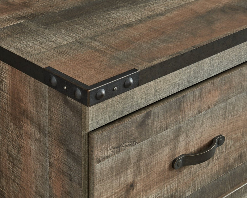 Trinell LG TV Stand w/Fireplace Option - Berre Furniture