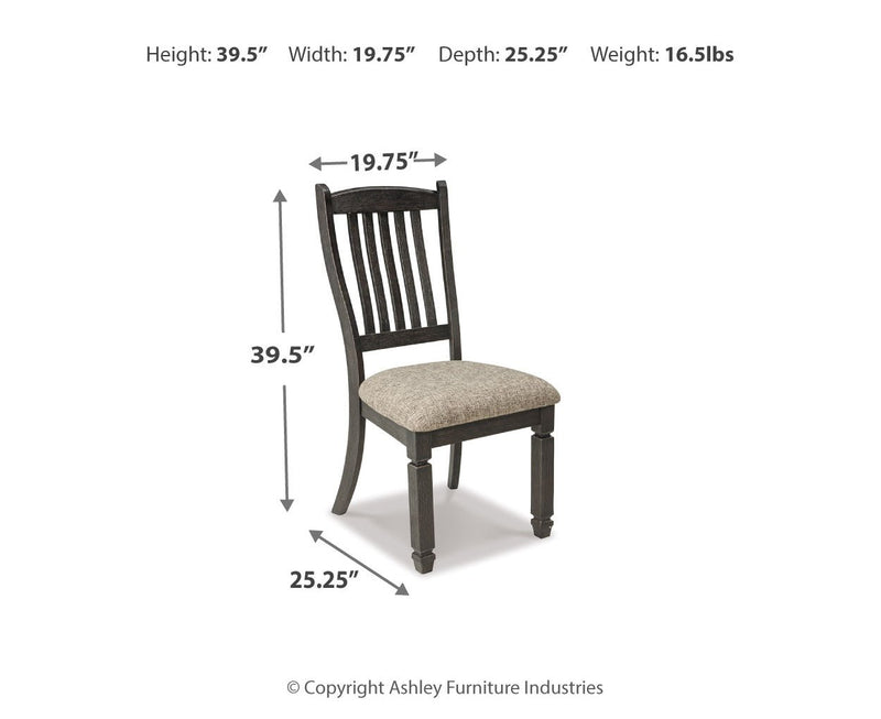 Tyler Creek Dining Upholstered Side Chair - Berre Furniture
