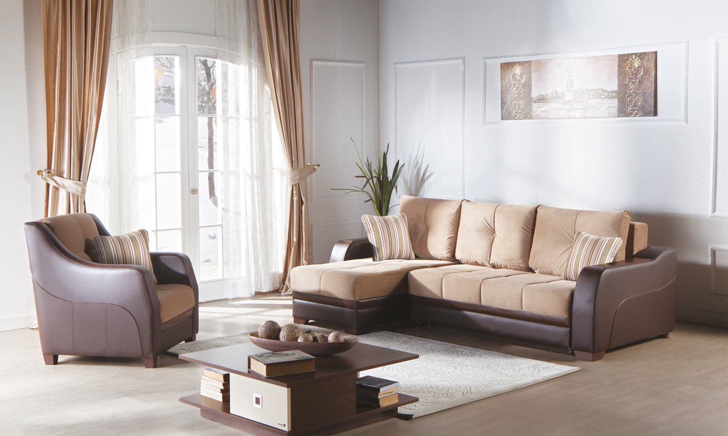 Ultra Sleeper Sectional by Bellona