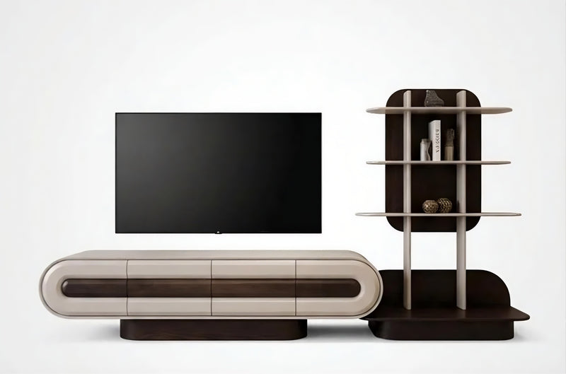 Tesla TV Stand/Bookshelf